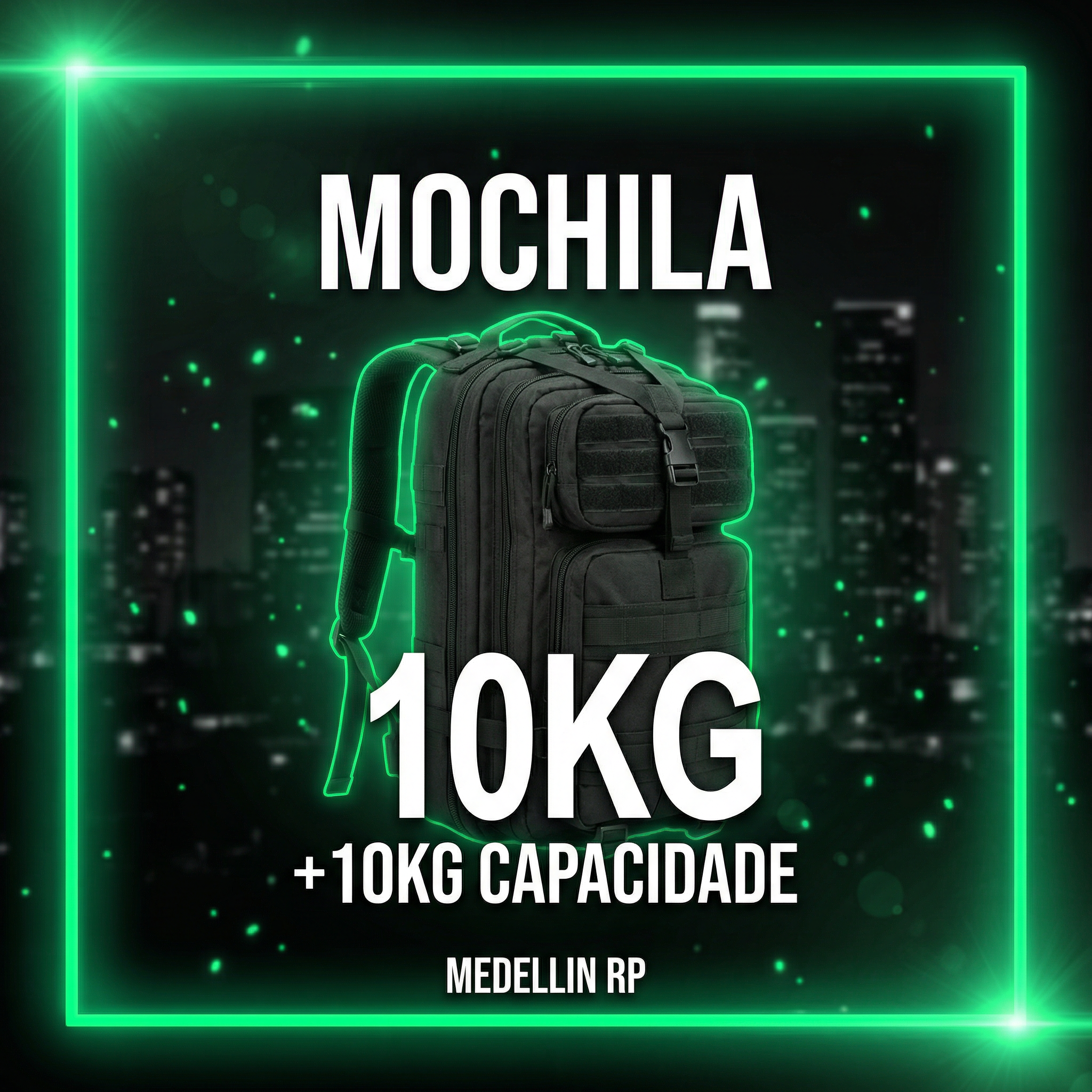 10KG Mochila