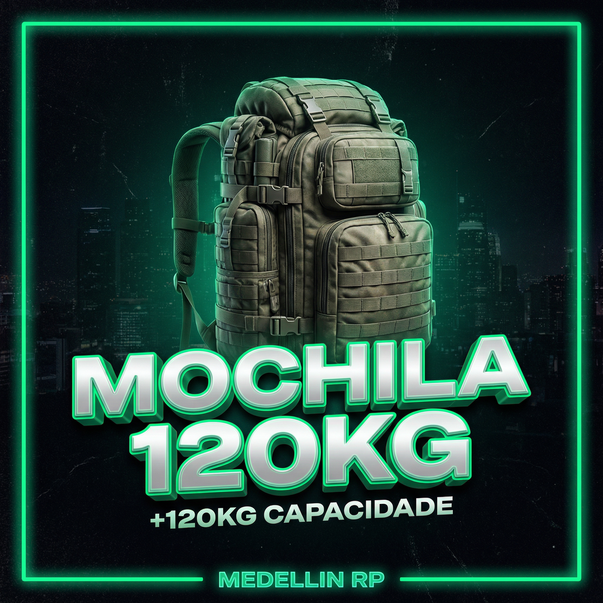 120KG Mochila